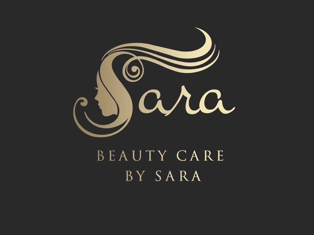 ikon och logga för beauty care by sara